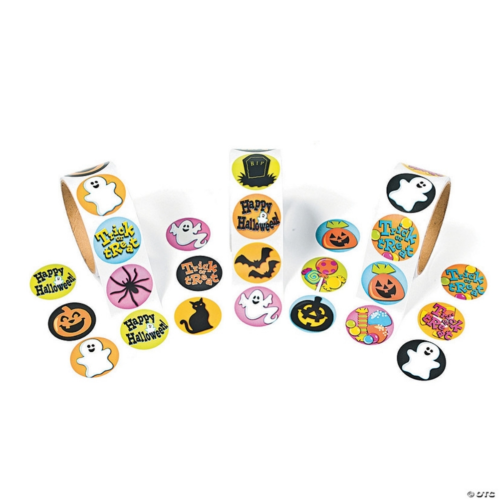 Classic Halloween Stickers x300